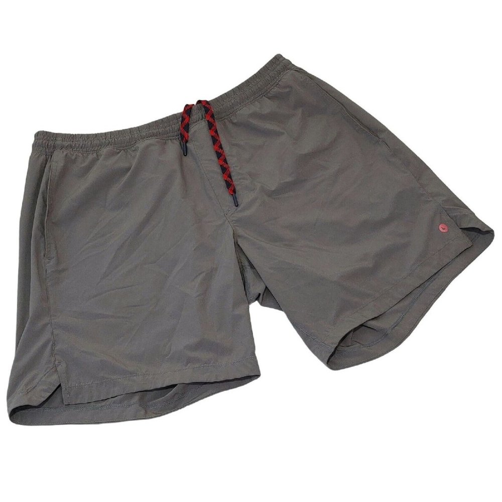 UNTUCKit Gray Athletic Running Shorts with Built in Shorts Men's XL (34-…